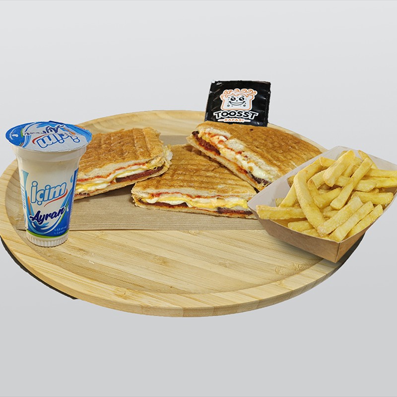 Sanayi Tostu Menüsü